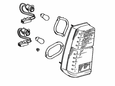 Toyota Tercel Back Up Light - 81560-80178