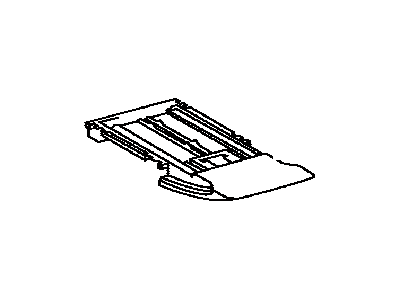 Toyota 58908-06020-B0 Lock Sub-Assy, Console Compartment Door