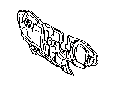 Toyota 55223-06080 Insulator, Dash Panel, Outer