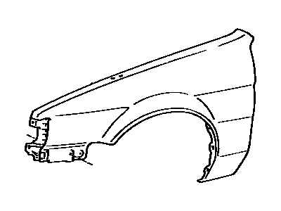 1997 Toyota RAV4 Fender - 53802-42060