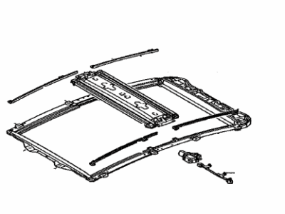 Toyota 63250-47022-B1 Housing Assembly, SUNSHA