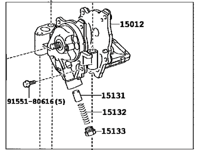 Toyota 15100-37040