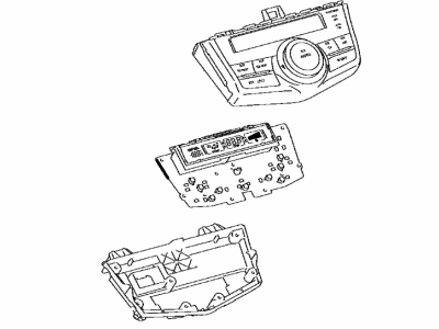 2015 Toyota Prius V Blower Control Switches - 55900-47150