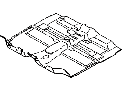 Toyota 58510-04090-B0 Carpet Assy, Floor, Front