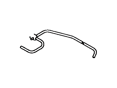 Toyota 90447-04140 Hose, Cruise Control Vacuum