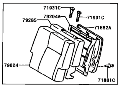 Toyota 79250-AE010-B1