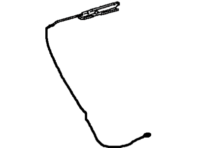 Toyota Sienna Sunroof Cable - 63223-08010