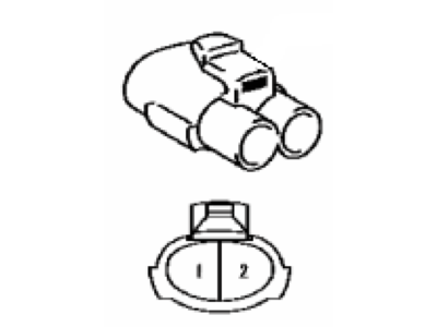 Toyota 90980-10474 Housing, Connector F
