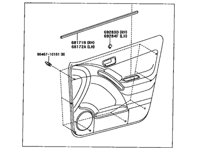 Toyota 67620-01330-B2