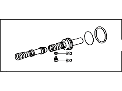 Toyota 04493-02060 Brake Master Cylinder Repair Kit