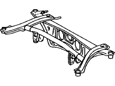 Toyota Corolla Rear Crossmember - 51206-12091