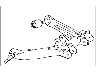 Toyota 48710-32093 Arm Assembly Rear Suspension No.1 Right