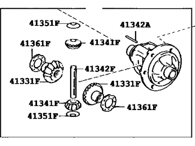 Toyota Camry Differential - 41301-32061
