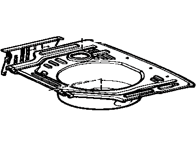 Toyota Cressida Floor Pan - 58311-22071