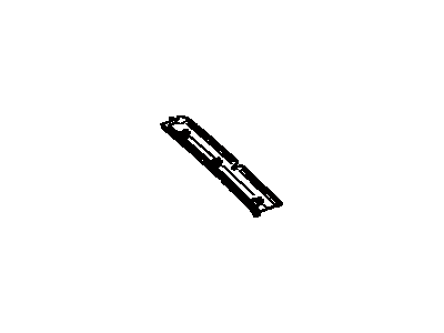 Toyota 62582-22020-02 Garnish, Rear Window Side, LH