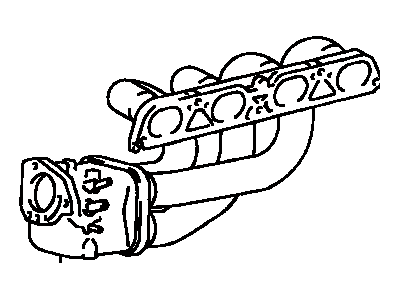 1999 Toyota Corolla Intake Manifold - 17101-22010