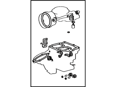 Toyota 04212-38010 Gasket Kit, Carburetor