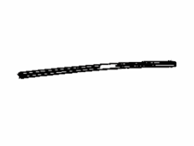 Toyota 75571-21020 Moulding, Back Window, Outside Upper