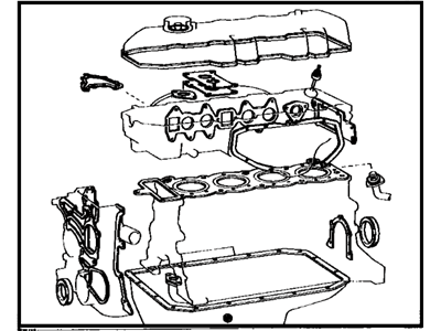 Toyota 04111-38011 Gasket Kit, Engine Overhaul