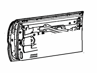 Toyota 67001-20160 Panel Sub-Assembly, Front Door, RH