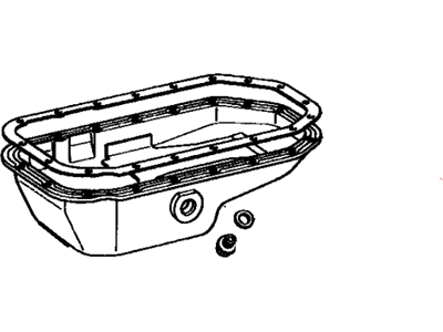 Toyota Corona Oil Pan - 12101-39115