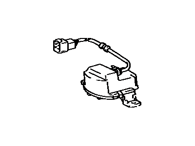 Toyota 89242-22010 ACTUATOR, ABSORBER Control, Rr