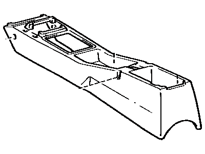 Toyota 58801-22170-05 Console Assy, Rear