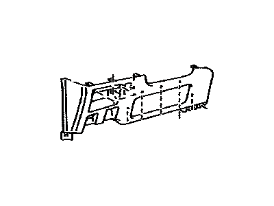 Toyota 55432-08020-B1 Panel, Instrument Panel