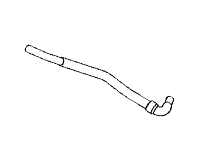 2012 Toyota Sienna Crankcase Breather Hose - 12262-0P080