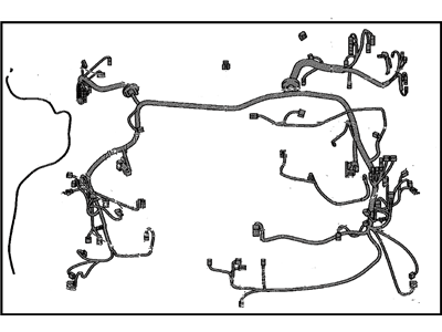 Toyota 82111-08B60 Wire, Engine Room Main