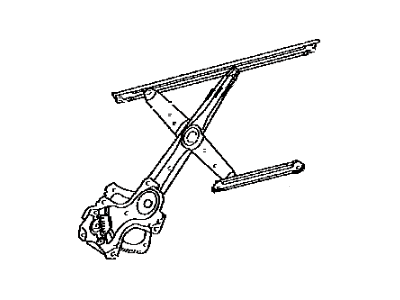 Toyota Sienna Window Regulator - 69803-08020