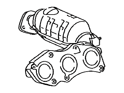 Toyota Sienna Exhaust Manifold - 17140-0P160