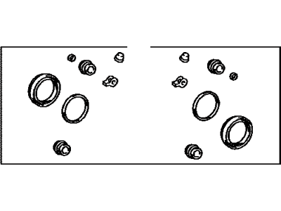 Toyota 04479-0E020 Cylinder Kit, Rear Dis