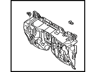 Toyota 55210-04150 INSULATOR Assembly, Dash