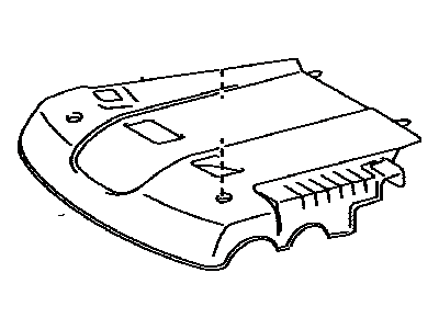 Toyota 11259-0P011 Cover, V-Bank