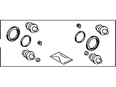 Toyota 04478-04050 Cylinder Kit,Front Disc