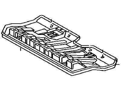 Toyota 71015-04081 Frame Sub-Assembly, Rr S