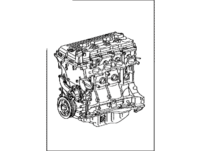 Toyota 19000-75K00 Engine Assembly, Partial