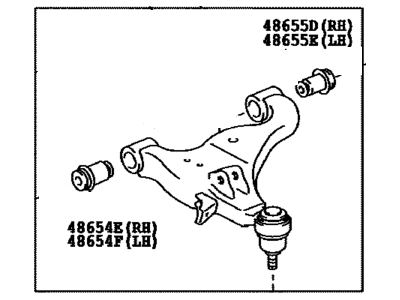 Toyota Tacoma Control Arm - 48069-04050