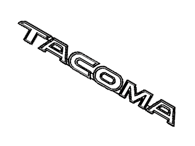 2022 Toyota Tacoma Emblem - 75427-04050