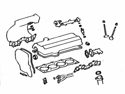 Toyota 04112-74050 Gasket Kit, Engine Valve Grind