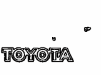 Toyota Celica Emblem - 75443-20150-01