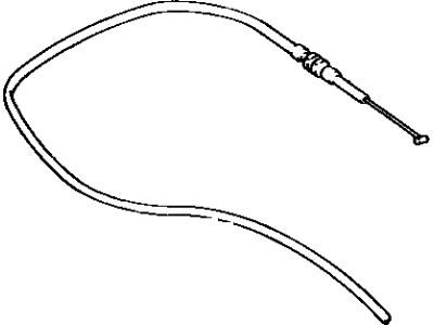 1990 Toyota Camry Throttle Cable - 35520-20191