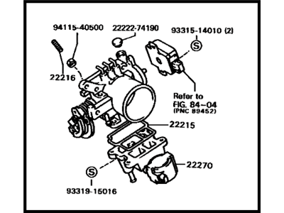 Toyota 22210-74120