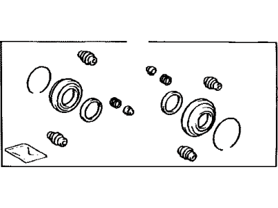 Toyota 04478-47070 Cylinder Kit, Front Dis