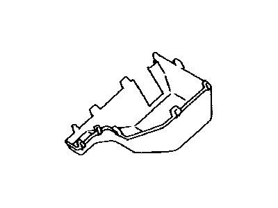 Toyota 82663-47040 Cover, Relay Block, Lower