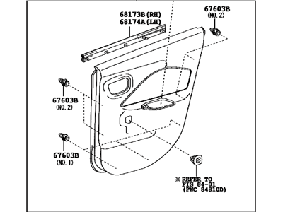 Toyota 67630-52F12-B0