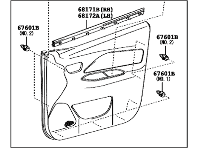 Toyota 67620-52P81-B0