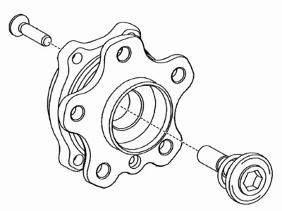 Toyota GR Supra Wheel Hub - 42410-WAA03