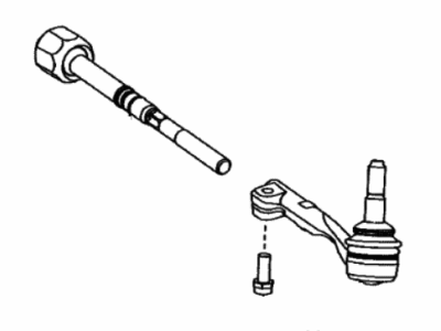 Toyota GR Supra Tie Rod End - 45460-WAA02